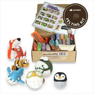 Woolbuddy - Needle Felting Starter Kit for Beginners