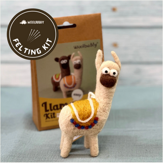 Woolbuddy - LLama Needle Felting Kit