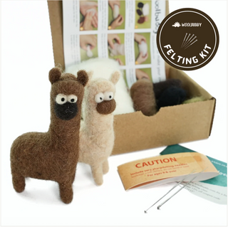 Woolbuddy - LLama Needle Felting Kit