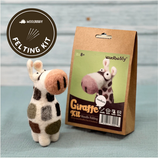 Woolbuddy - Giraffe Needle Felting Kit