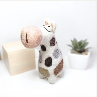 Woolbuddy - Giraffe Needle Felting Kit