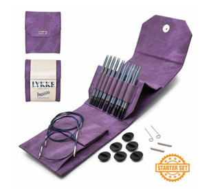Lykke - Indigo 5" Interchangeable Needle Starter Set