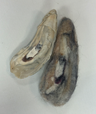 Oyster Shell Needle Felting Class - 9/19