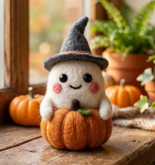 Halloween Needle Felting Class - 10/10