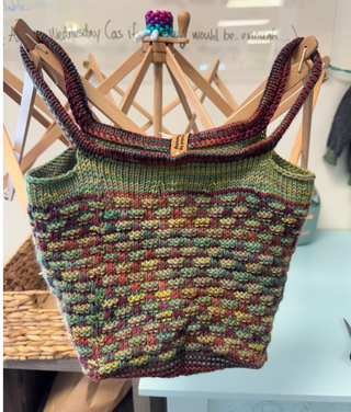 Market Bag Knitting KAL with Tammy of Freckled Frog Yarns 10/2 & 10/16