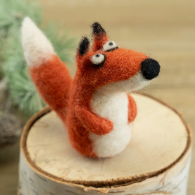 Woolbuddy - Fox Needle Felting Kit