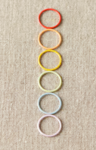 Small Colored Ring Stitch Marker