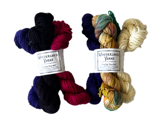 Wonderland Yarns - Tea for Two Mini Skein kit