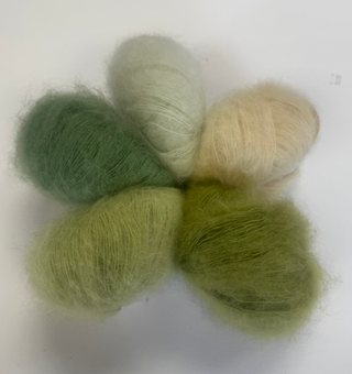 Cascade - Kid Seta Mohair/Silk Color Pack