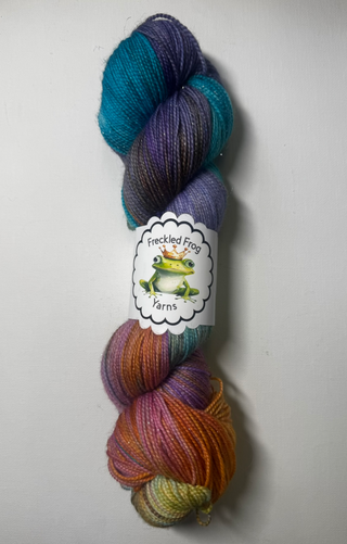 Freckled Frog Yarns - Shimmer and Glimmer