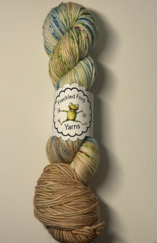 Freckled Frog Yarns - Shimmer and Glimmer