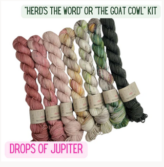 Emma’s Yarn Herd’s The Word / GOAT Cowl Kit