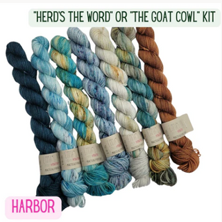 Emma’s Yarn Herd’s The Word / GOAT Cowl Kit