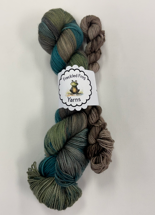 Freckled Frog Yarns - High Twist Sock MCN and Mini Skein