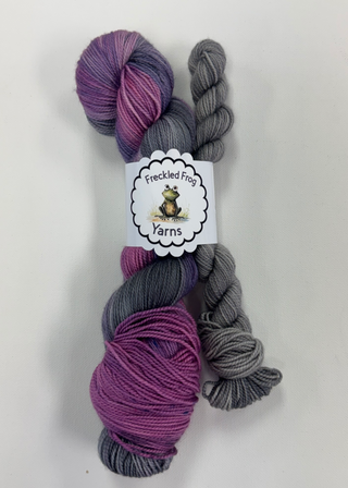 Freckled Frog Yarns - High Twist Sock MCN and Mini Skein