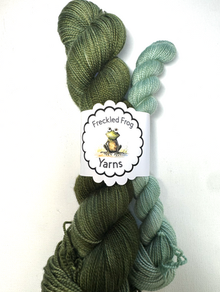 Freckled Frog Yarns - High Twist Sock MCN and Mini Skein