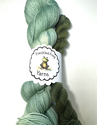 Freckled Frog Yarns - High Twist Sock MCN and Mini Skein