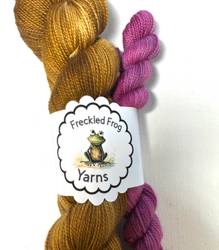 Freckled Frog Yarns - High Twist Sock MCN and Mini Skein
