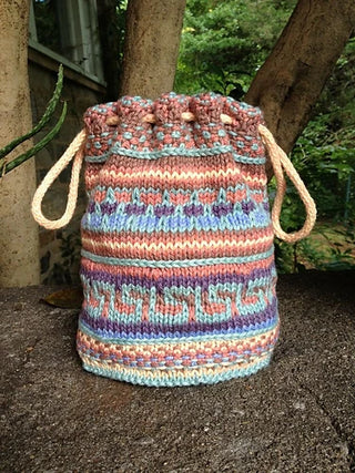 Knitting 103 - Scrap Yarn Bag