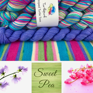 Turtlepurl Yarns - Striped Turtle Toes