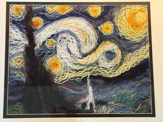 Group Event - Starry Night Yarn Art