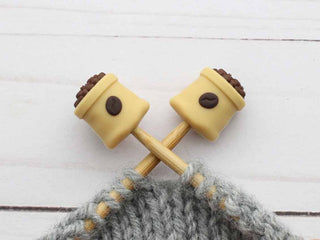 Fox and Pine Stitches Coffee Beans Stitch Stoppers
