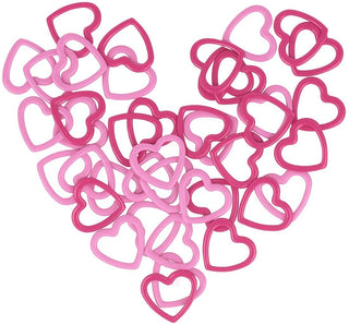 KnitPro Amour Metal Heart Stitch Markers