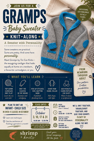 Gramps Baby/Child Sweater KAL - OCT