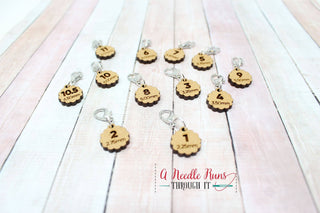 A Needle Runs Through It - Knitting Needle Sizes Stitch Markers