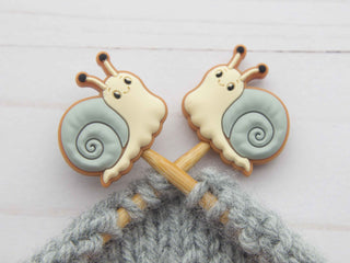 Fox and Pine Stitches Snail Stitch Stoppers
