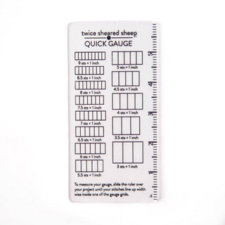 Twice Sheared Sheep - Quick Gauge Ruler