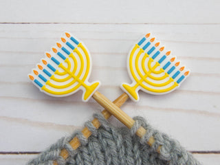 Fox & Pine Stitches - Menorah Point Protectors