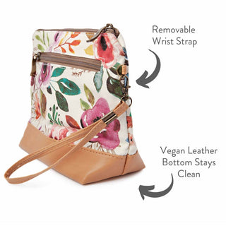 Twice Sheared Sheep – Mini Trini Project Bag  Spring Floral