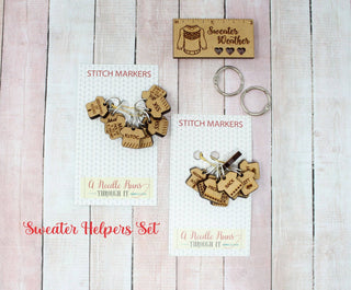 A Needle Runs Through It – Sweater Helpers Stitch Markers