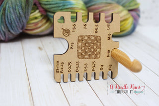 Crochet Hook Gauge Square