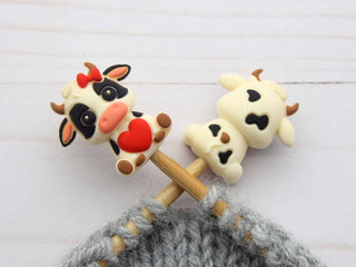 Fox and Pine Stitches Lovely Cow Stitch Stoppers