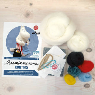 Moominmamma Knitting Needle Felting Craft Kit