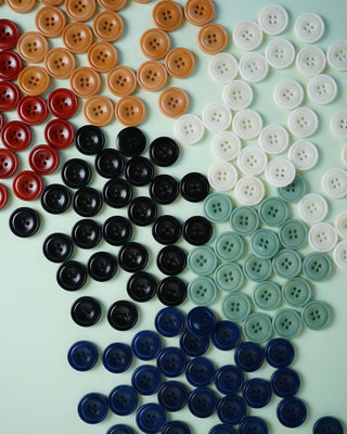 Jadite 3/4" Corozo Nut Buttons