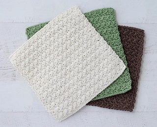 Adult Beginner Crochet 101 - Washcloth - 1/13