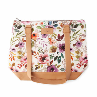 Twice Sheared Sheep – Spring Floral Mega Trinity Project Bag