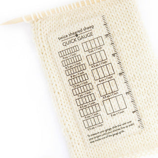 Twice Sheared Sheep - Quick Gauge Ruler