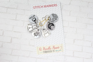 A Needle Runs Through It – Schitt’s Creek Inspired Stitch Markers