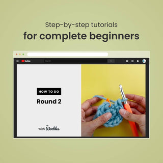 Felix the Fox Beginner Crochet Woobles Kit