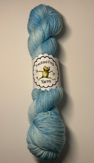 Freckled Frog Yarns - 2025 Limited Edition Shimmering Silver and Glitter