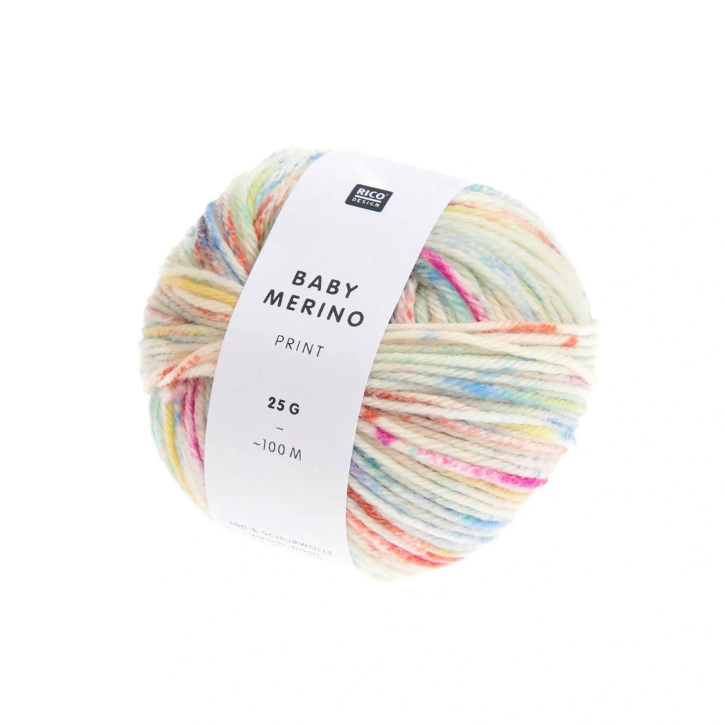 Rico Design Essentials Merino Dk Lavoro A Maglia E Uncinetto Filato 100% Lana Vergine Avorio