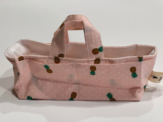 Pineapples on Pink Tote