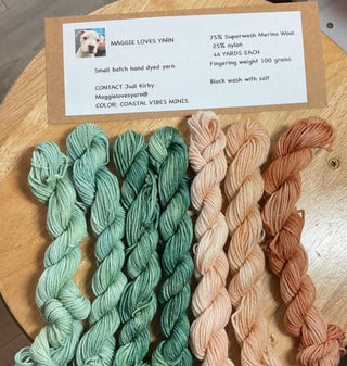 Maggie Loves Yarn - Locally Hand Dyed Yarn